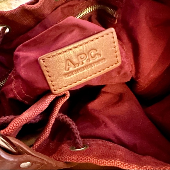 A.P.C. Canvas Bucket Bag - Picture 4 of 15
